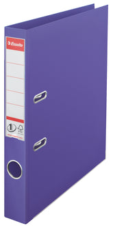 Esselte No.1 Lever Arch File Polypropylene A4 50mm Spine Width Violet (Pack 10) 811540 DD